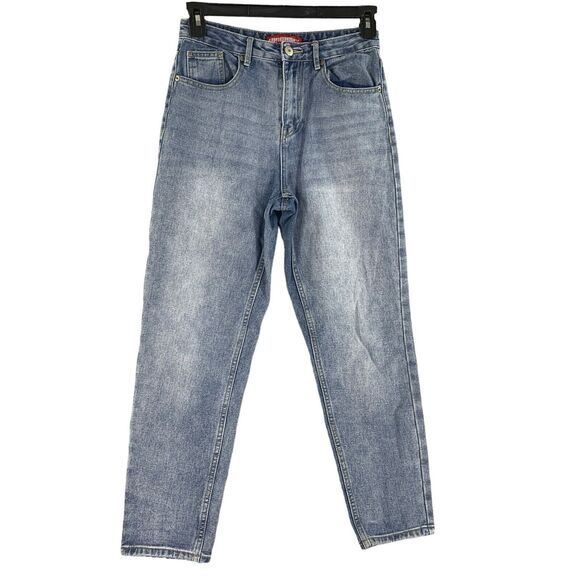 UNIONBAY Denim - Y2K Baggy Jeans Union Bay Womens High Waist Straight Jrs 5 Vtg 90s Cotton